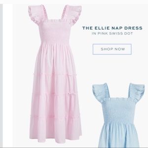 Hill House Home Pink Swiss Dot Ellie Nap Dress